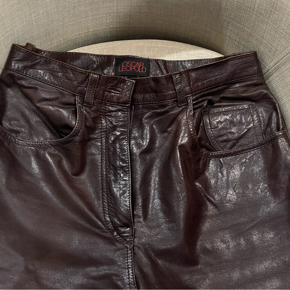 Vintage Leather Pants